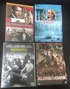 アクション・ホラー映画 DVD 4枚セット セル版 - メルカリ