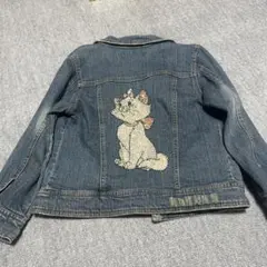 Disney マリーちゃん Gジャン ジージャン デニムジャケット 130cm