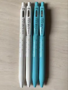 サラサクリップ　SARASA 【限定】水玉　ボールペン　4本