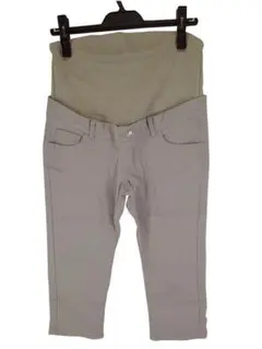 SS1570■ 新品 マタニティ スキニーパンツ Mサイズ ベージュ