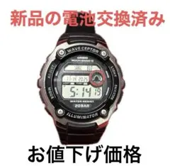 当時品CASIO WAVE CEPTOR WV-M200-1AJF 20BAR
