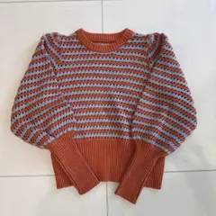 BEAMS HEART ストライプ ニットセーター