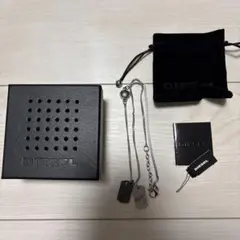 diesel ドッグタグ　ネックレス