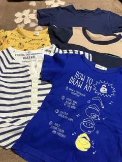男の子　夏服　半袖　Tシャツ　まとめ売り　サイズ110