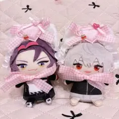 ぬい服 10cm にじぱぺ にじぱぺっと ヘッドドレス ピンク さくらんぼ