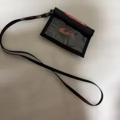 QUIKSILVER パスケース ネックストラップ付き