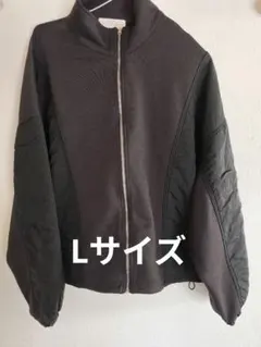 しまむら　LOGOS　スウェットトレーナー　ブラウン