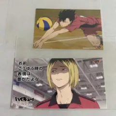 ハイキュー 合同練習会2020 購入特典 ステッカー 孤爪研磨 黒尾鉄朗 音駒