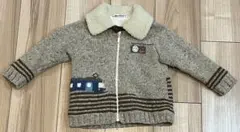 【お値下げ】familiar☆90㎝☆カーディガン