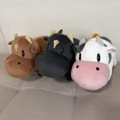 牧場物語 ボールチェーン付き すやすやウシさんぬいぐるみ 8点セット