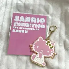 サンリオ展 FINAL ver. ハローキティ ミラータイプアクリルキーホルダー