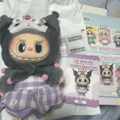 POPMART ラブブ LABUBU サンリオSanrio KUROMI クロミ