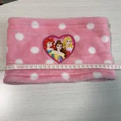 マフラー ディズニー　プリンセス　アリエル　ベル　記名あり