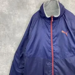 PUMA リバーシブル ナイロンジャケット フリース フルジップ アクター