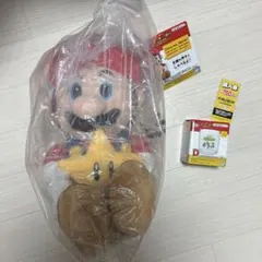 ゆ*み様 一番くじスーパーマリオA賞マリオのおしゃべりぬいぐるみ おまけ付き