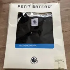 プチバトー　キャミソールワンピ　新品　黒