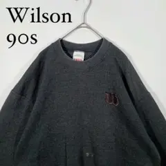 90s Wilson スウェット 灰 L ヴィンテージのサムネイル