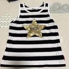 Bobson ストライプ タンクトップ 130