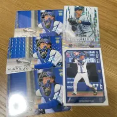 松尾汐恩 選手 #5 横浜DeNAベイスターズ リアル化カード 2枚セット