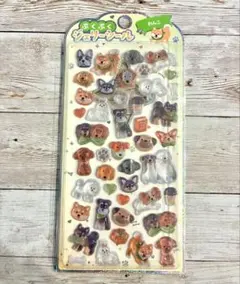 ぷくぷくジェリーシール　わんこ