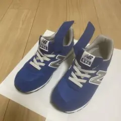 New Balance 996 キッズ　スニーカー 青　23cm