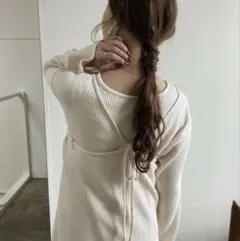 Amiur キャミワンピース　ワッフルのサムネイル