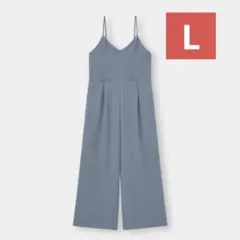 GU　キャミソールコンビネゾン　Lサイズ　ブルー