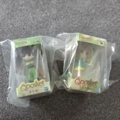 Qposket 小銀 小白 ミニチュアフィギュアセット