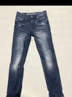 H&M &DENIM スキニーデニム SUPER STRETCH 164 キッズ