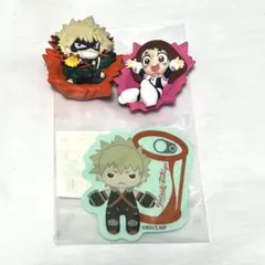 【僕のヒーローアカデミア】爆豪勝己 麗日お茶子 マグネット ステッカー