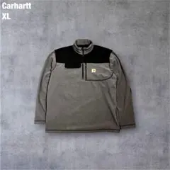 Carhartt フリース ハーフジップ XL リラックスフィット 現行モデル