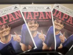 久保建英 PITCH PRESS 3枚セット ピッチプレス サッカー日本代表