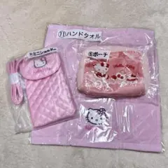 【ハローキティ】当りくじ　3点セット