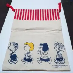 スヌーピー 巾着袋 2015年製
