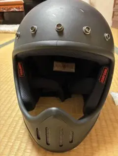 SIMPSON　ヴィンテージ　ジェットヘルメット 純正シールド付 SIMPSON M62 SILVER 55cm | SPEED ADDICT
