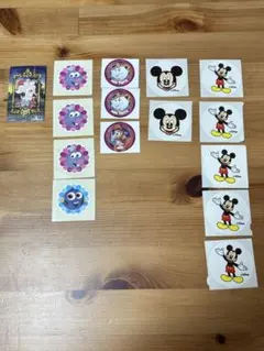ミッキーマウス ステッカー 13枚セット