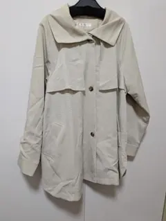 ジャケットコート　Aラインベージュ