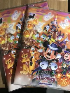 ディズニー ハロウィン2016 クリアファイル 2枚セット