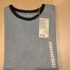無印良品 天竺編みクルーネック半袖Ｔシャツ XL
