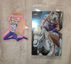 ジョジョ SBR ジョニィ・ジョースター ウエハース マツキヨコラボ