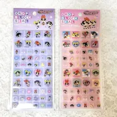 パワパフ パワーパフガールズ タイルシール 2枚セット