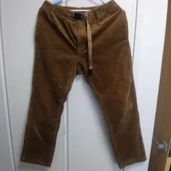 グラミチ コーデュロイパンツ ブラウン系 Ｌサイズ 美品