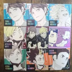 ハイキュー！！ スクエア ステッカー コレクション第2弾