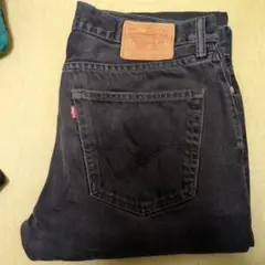 Levi's 505 ダークグレー デニム 36x34