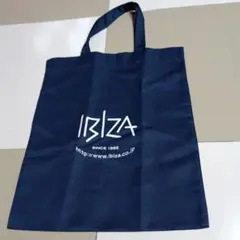 イビザ　エコトートバッグ　青 未使用品