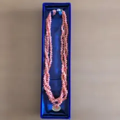 本珊瑚3連ネックレス