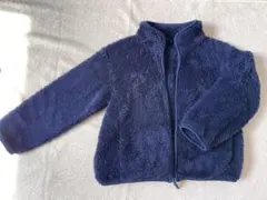 ユニクロ　フリース　110㎝　ネイビー