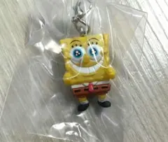 スポンジボブ　めじるしアクセサリー　チャーム　ガチャガチャ　スポンジボブ　B