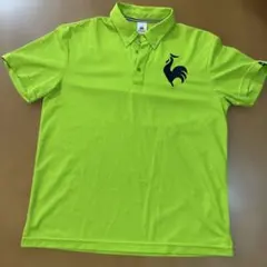 le coq sportif ポロシャツ ライムグリーン　O size