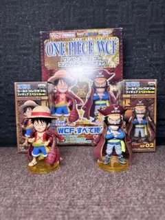 ONE PIECE WCF フィギュア ルフィ ロジャー 2体セット